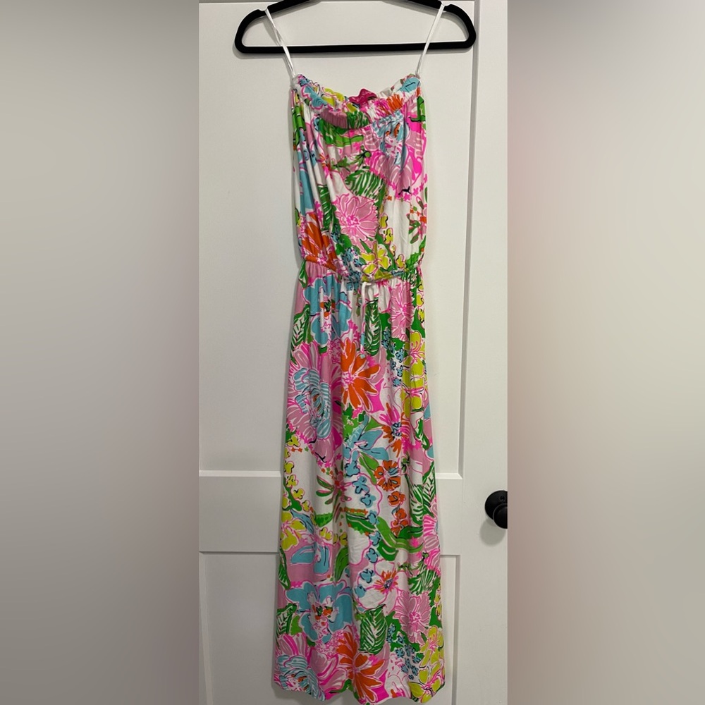 NWOT Lilly Pulitzer for Target, size small. Maxi dress in Nosey Posey print.